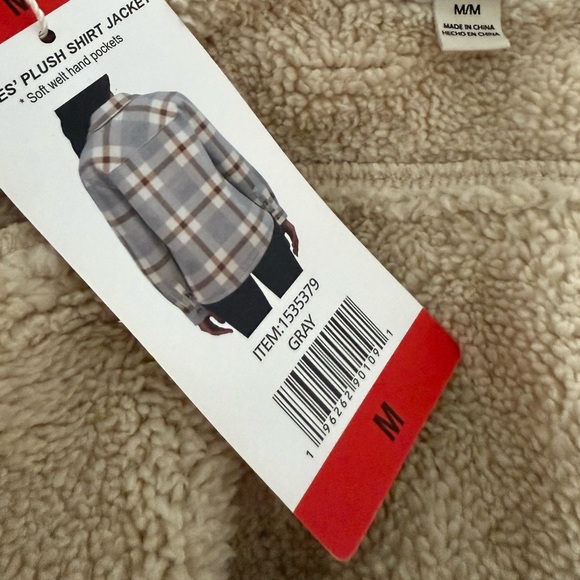 Sage Collective Fleece Plaid Jacket - Picture 10 of 10